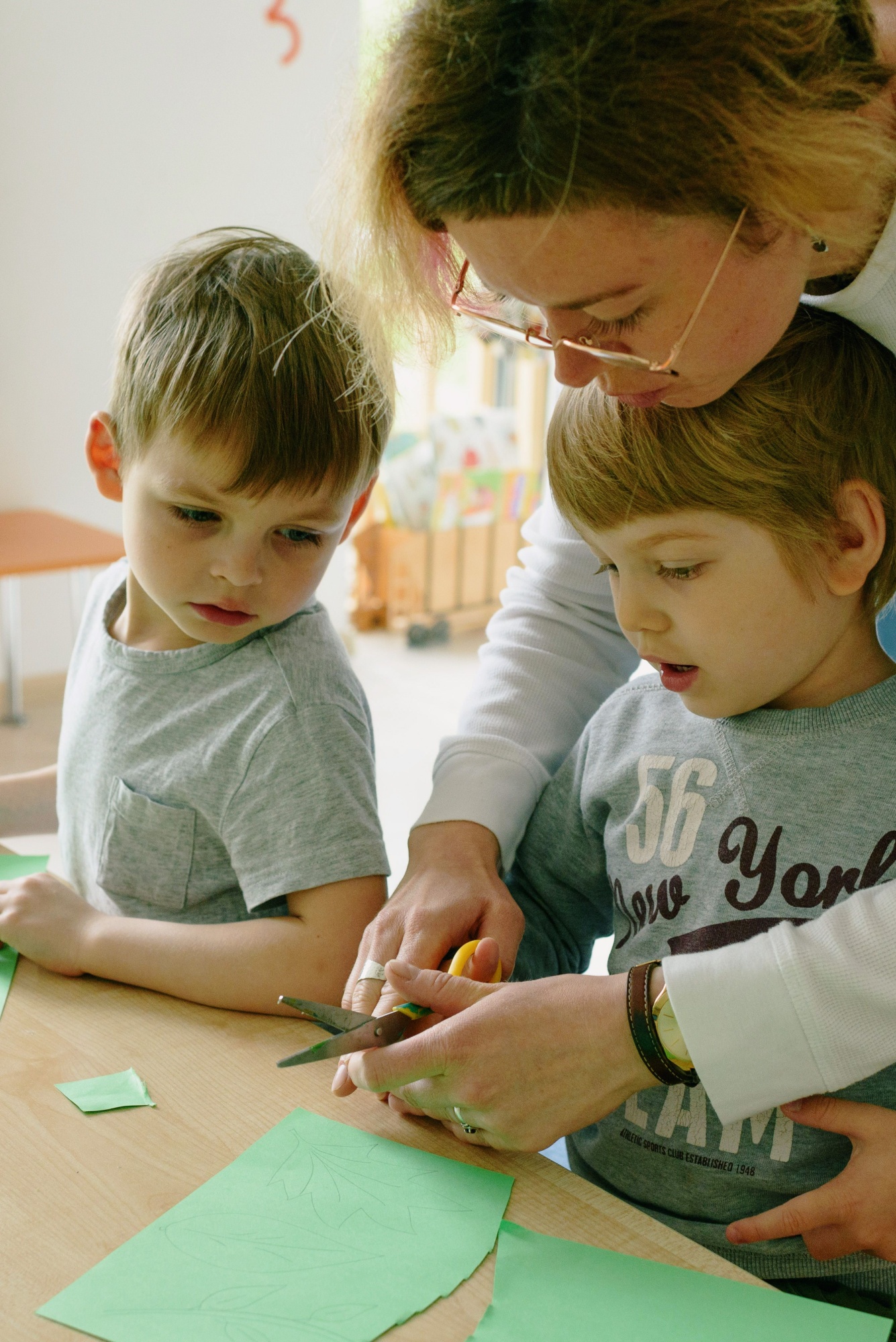 Kinderen klutselen